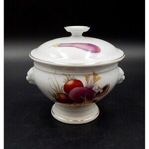 Lourioux Le Faune Covered Individual Casserole Fireproof Porcelain Vegetables